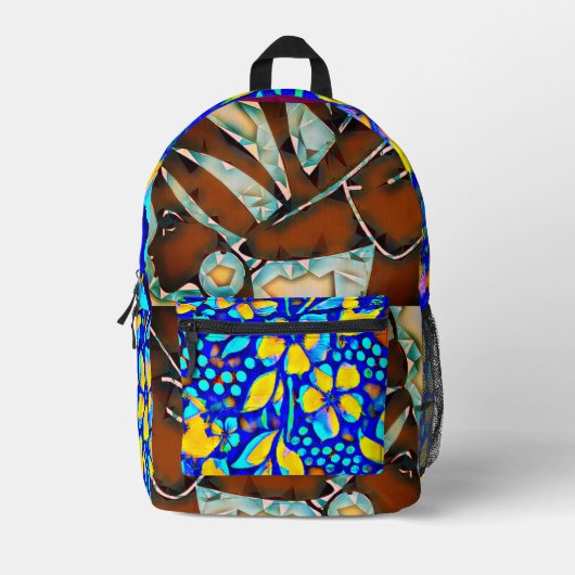 スタジオ16バッグ プリントバックパック (正面)