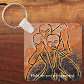 スタジオ16鍵キーチェーン キーホルダー (正面)