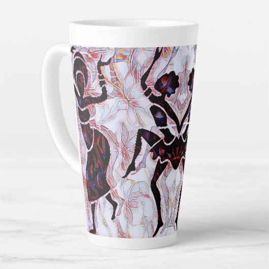 スタジオ16 カフェラテマグ (左アングル)