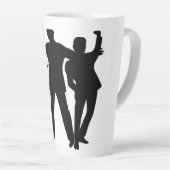 スタジオ16 カフェラテマグ (右アングル)