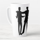 スタジオ16 カフェラテマグ (左アングル)