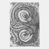 スタジオ40：ダブルスワールキッチンタオル キッチンタオル (縦)