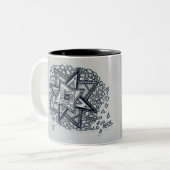 スタジオ40:憎しみは家を持っていないマグカップ ツートーンマグカップ (正面左)