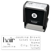 スタジオ オリジナル 返送先住所 エレガント ヘアスタイリスト セルフインキングスタンプ (インサイチュ)