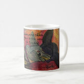 スタジオBurkeによる怠惰のコーヒー・マグ コーヒーマグカップ (正面右)