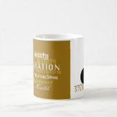 スタジオPilates -マグ、コップ コーヒーマグカップ (中央)