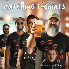 スタッおもしろいドドコーディネートバチュラーパーティグルーミングへ Tシャツ