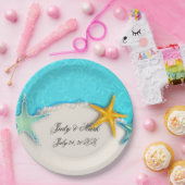 スタッかわいらしフィッシュ夏ビーチ紙プレート ペーパープレート (パーティー)