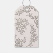 スタッエレガントフィッ結婚クの歓迎バッグ ギフトタグ (裏面)