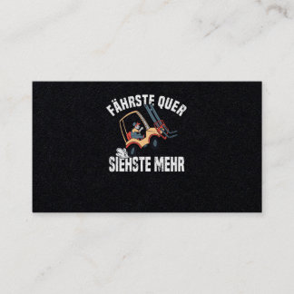 スタッカドライバフォークリフトドライバオペレータ 名刺