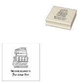 スタックこれは蔵書票 ラバースタンプ (押印)