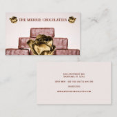 スタックのチョコレートバーキャンディメーカー 名刺 (正面/裏面)