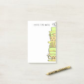 スタックカラフルパステルファンシーカップテンプレート ポストイット (デスク上)