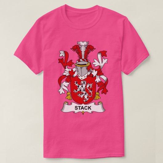 スタックコートオブアームズ家紋 Tシャツ (デザイン正面)
