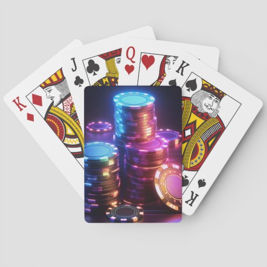 スタックトランプのポーカーチップトランプ トランプ (裏面)
