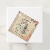 スタックフローラテアッセエフェラブライダルシャワー フェイバータグ (インサイチュ)