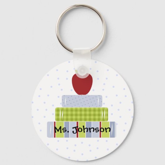 スタックブック先生のキーチェーン キーホルダー (正面)