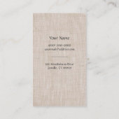 スタックホリスティックストーンズのウェルネスとヒーリングアート 名刺 (裏面)