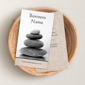 スタックホリスティックストーンズのウェルネスとヒーリングアート 名刺