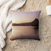 スタックポライドサンセットスコットランド クッション (ブランケット)