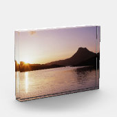 スタックポライドサンセットスコットランド フォトブロック (左)