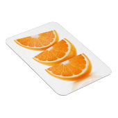 スタック内のオレンジのスライス マグネット (右側)