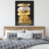 スタック内のCookie キャンバスプリント (インサイチュ (寝室))