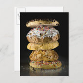 スタック内のCookie ポストカード (正面/裏面)