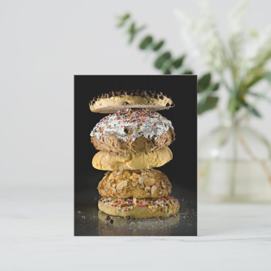スタック内のCookie ポストカード (スタンド正面)