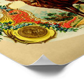 スタッグホーンヴィンテージシガーボックス ポスター (角)