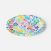 スタッグランジプ収集紙プレート ペーパープレート (アングル)