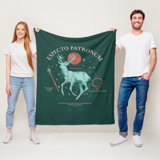 スタッグ期待パトロントグラフィック フリースブランケット (インサイチュ)