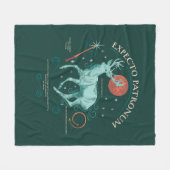 スタッグ期待パトロントグラフィック フリースブランケット (正面(横))