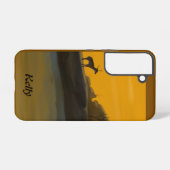 スタッグ、スプレンダーパーソナライズされたサムスンカバー SAMSUNG GALAXYケース (裏面横)