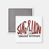 スタッグ&ライオンマグネット マグネット (正面/裏面)