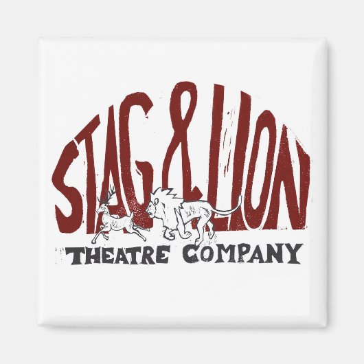 スタッグ&ライオンマグネット マグネット (正面)