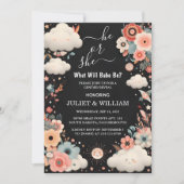 スタッシュファン クラウドファミリー スペイン語 性別発表 招待状 (正面)