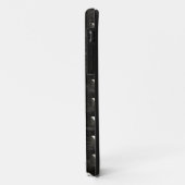 スタッズブラックレザー Case-Mate iPhoneケース (裏面/左)