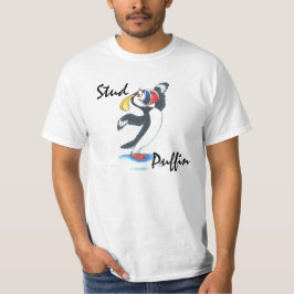 スタッドのツノメドリ Tシャツ