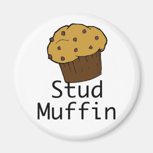 スタッドのマフィンの男の子 マグネット