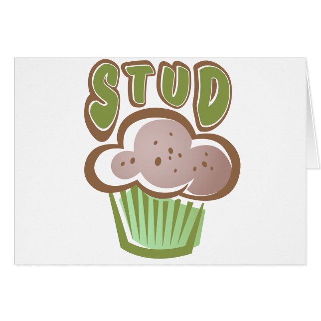 スタッドのマフィン (正面横)