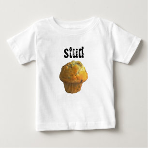 スタッドのマフィン ベビーTシャツ