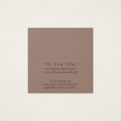 スタッドイヤリングディスプレイカモダンードブランチ自然 (裏面)