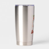 スタッドパフィンシーバードイラストレーション パーソナライズされた 保温保冷タンブラー (正面)