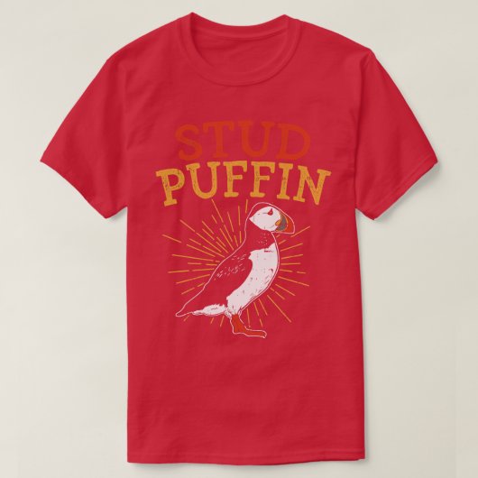 スタッドパフィンパフィン Tシャツ (デザイン正面)
