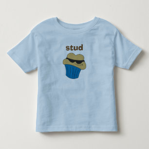 スタッドマフィンパーソナライズされたトドラーTシャツ トドラーTシャツ