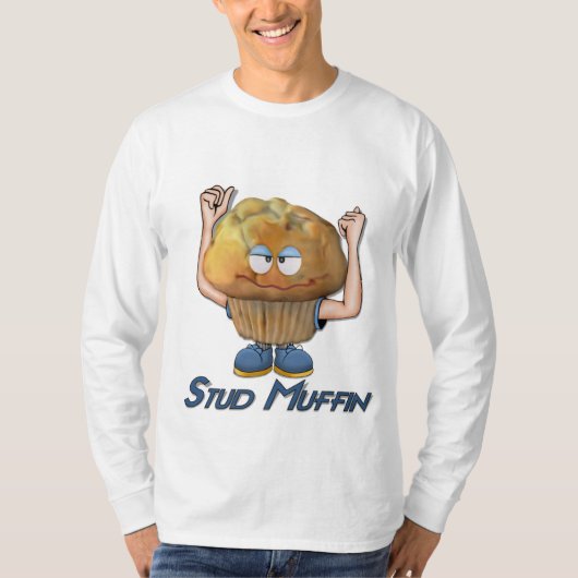 スタッドマフィンユーモア Tシャツ (正面)