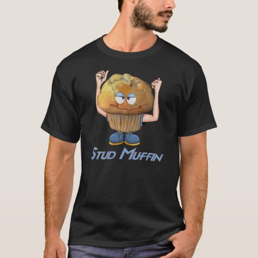 スタッドマフィンユーモア Tシャツ (正面)