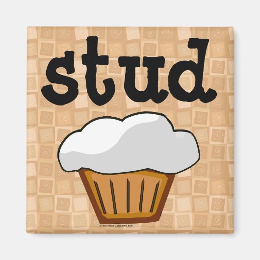 スタッドマフィン マグネット (正面)