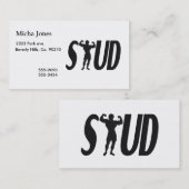 スタッド筋肉 名刺 (正面/裏面)